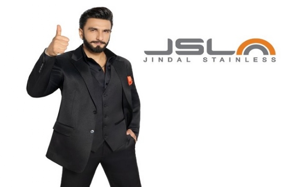 Jindal Stainless Ranveer Singh brand ambassador