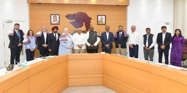 राष्ट्रकुल क्रीडा शिष्टमंडळाचा ४ दिवसांचा गुजरात दौरा सुरू