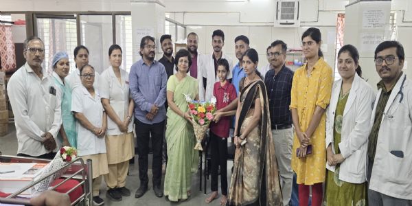 कोल्हापूर : सी.पी.आर शासकीय रुग्णालयातील बालरोग विभागात 