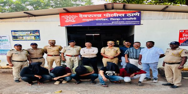 रत्नागिरी : दरोड्यातील आरोपींना तत्काळ अटक करण्यात देवरूख पोलिसांना यश