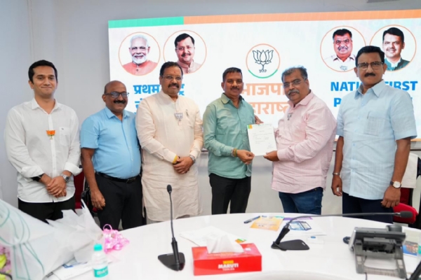 भाजपच्या माध्यम प्रमुख पदी गोविंद येतयेकर तर सह माध्यम प्रमुख पदी ओमप्रकाश चौहान यांची नियुक्ती