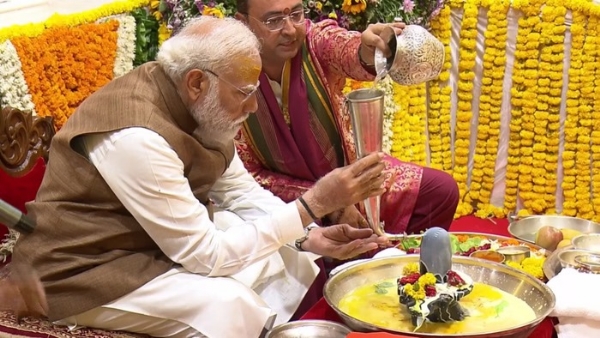 पंतप्रधान मोदी सोमनाथ मंदिर