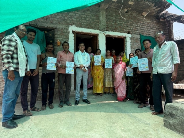भातकुली तालुक्यातील बोरखडी खू व इस्माइलपुर ठरले स्व गणना पूर्ण करणारे जिल्ह्यातील पहिजे गाव.