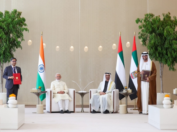 India UAE Reach Consensus on 7 Key Areas $5 Billion Investment Announced