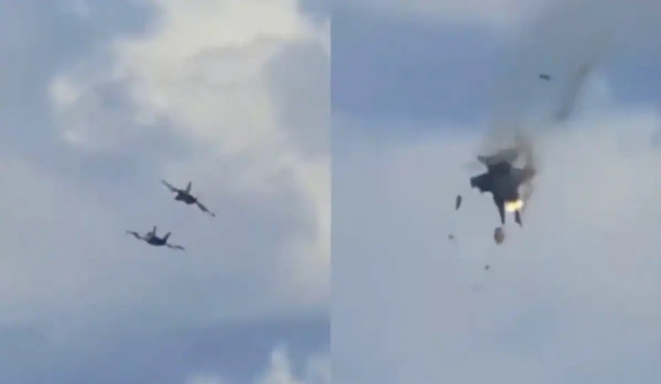 Two Fighter Jets Collide During US Air Show Two Fighter Jets Collide During US Air Show