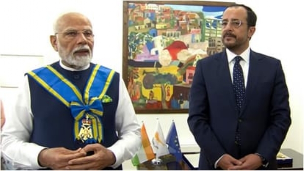 सायप्रस राष्ट्राध्यक्षांची पंतप्रधान मोदींसोबत महत्त्वपूर्ण बैठक