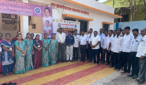 Danka from Wadgaon with 94.09% marks; Top ranking in Panchayat Raj Abhiyan Danka from Wadgaon with 94.09% marks; Top ranking in Panchayat Raj Abhiyan