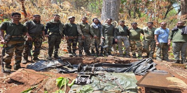 गडचिरोलीत माओवाद्यांचा शस्त्रनिर्मिती कारखाना उद्ध्वस्त