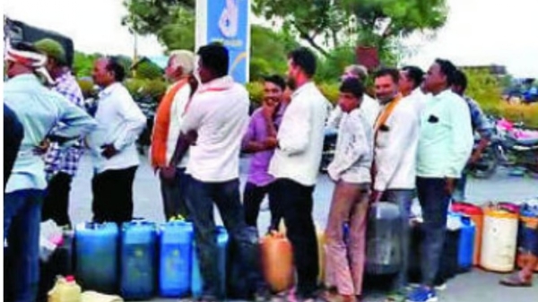 अमरावती जिल्ह्यातही इंधन तुटवडा