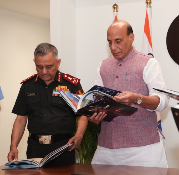Operation Sindoor Commemorative Book Rajnath Singh