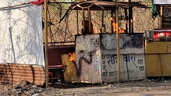 Gas tank explodes at