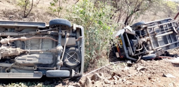 Accident in Alibaug taluka; Treatment of injured underway
