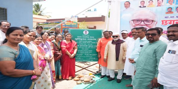 नमो उद्यानातून येवल्याच्या वैभवात अधिक भर - छगन भुजबळ