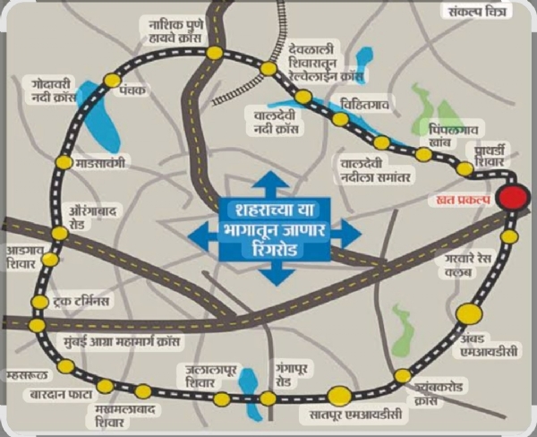 The company director who carried out the alignment purchased the plot and included it in the Ring Road land acquisition at the right time.