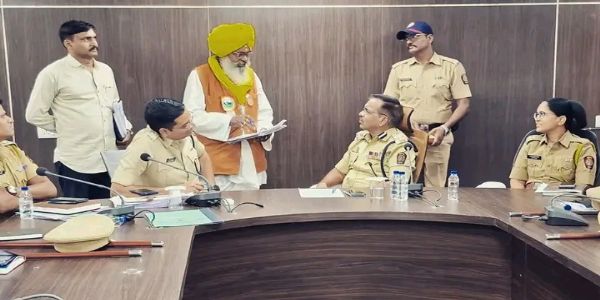 नांदेड - शहाजी उमाप यांच्या जनसुनावणीत ५५ तक्रारीचा निकाल