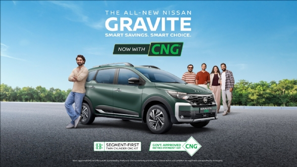 Nissan Gravite CNG Twin-Cylinder Retrofitment Kit Launched