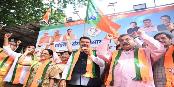पश्चिम बंगालमधील विजय हा देशातील प्रत्येक राष्ट्रवादी नागरिकाचा - देवेंद्र फडणवीस