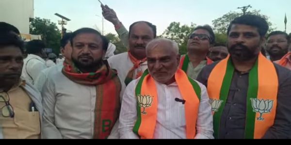 निवडणूक निकालानंतर उदगीर शहरात भाजपाचा जल्लोष