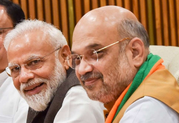 नरेंद्र मोदी व अमित शहांचा संग्रहित फोटो