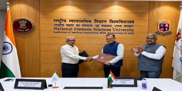 सायबर सुरक्षा आणि डिजिटल न्यायवैद्यक क्षमता वाढवण्यासाठी यूआयडीएआयचा एनएफएसयूसोबत करार