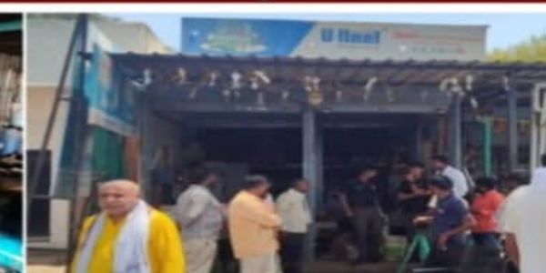 चाकूरमध्ये एकाच व्यापाऱ्यावर दुहेरी वार; दुकानफोडीत १.६२ लाखांचा मुद्देमाल लंपास