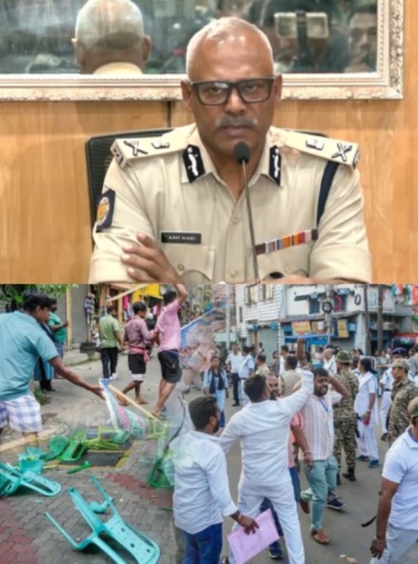 WB Police Crackdown Violence 80 Arrested Ban Unauthorized Processions