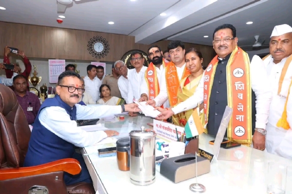 The candidature of the official candidate of Parbhani-Hingoli Legislative Council constituency, Mr. Saeed Khan, was filed in a very enthusiastic and celebratory atmosphere.