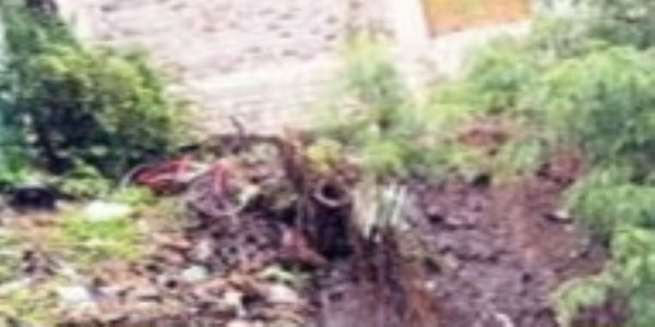श्री अनंतपाळ मंदिराचा कल्लोळ बनला धोकादायक