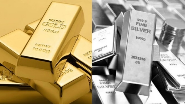 Gold and silver Gold and silver