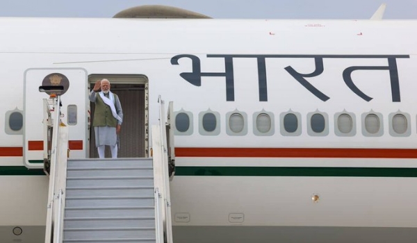 मोदी रवाना