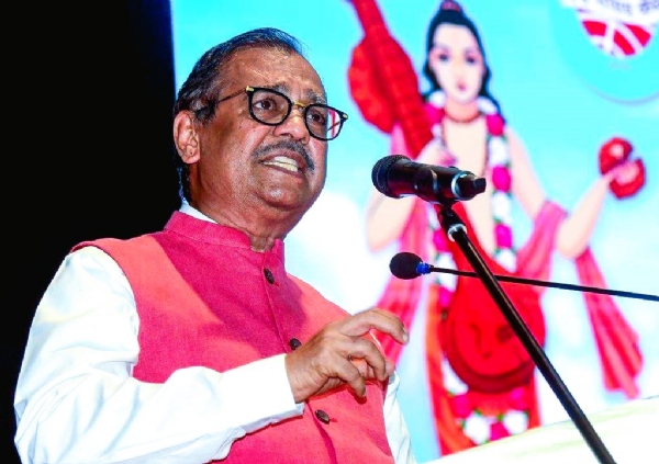 नागपुरातील देवर्षी नारद पत्रकारिता पुरस्कार सोहळ्या बोलताना खासदार उज्ज्वल निकम