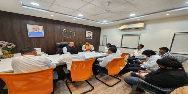 एसआयआर अभियानाच्या अनुषंगाने भाजप पदाधिकाऱ्यांची महत्त्वपूर्ण बैठक संपन्न