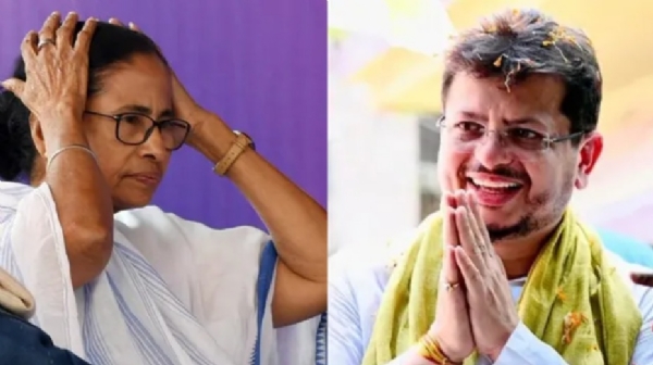 ममता बॅनर्जी आणि ऋतब्रत बॅनर्जी यांचा संग्रहित फोटो