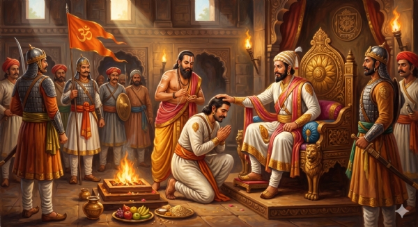 नेताजी पालकर शुद्धीकरण छत्रपती शिवाजी महाराज प्रातिनिधीक चित्र नेताजी पालकर शुद्धीकरण छत्रपती शिवाजी महाराज प्रातिनिधीक चित्र