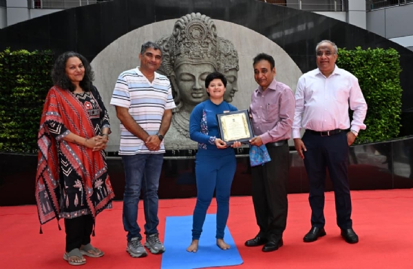 Anvi Honoured by Chief Secretary