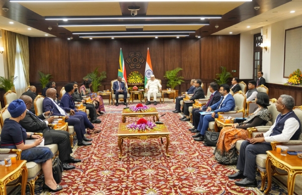 South African Vice President Meets C.P. Radhakrishnan