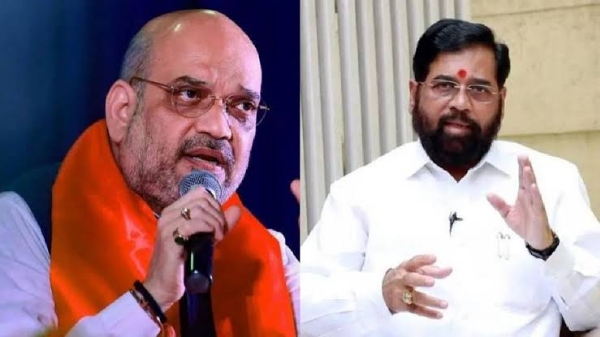 एकनाथ शिंदे अमित शाह