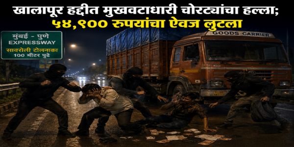 वॉशरूमसाठी उतरले अन् लुटले गेले; एक्सप्रेसवेवरील थरारक घटना