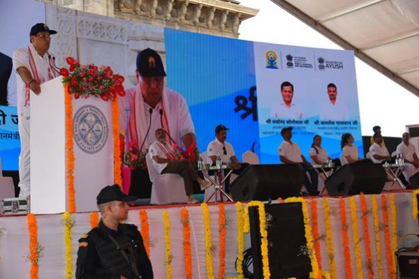 Mumbai Port Authority Celebrates 12th International Yoga Day Gateway of India Mumbai Port Authority Celebrates 12th International Yoga Day Gateway of India