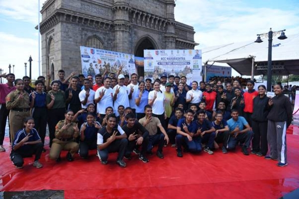 Mumbai Port Authority Celebrates 12th International Yoga Day Gateway of India Mumbai Port Authority Celebrates 12th International Yoga Day Gateway of India