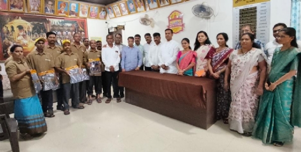 NCP takes the initiative to assist sanitation workers.