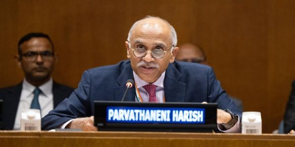 जम्मू-काश्मीर भारताचा अंतर्गत विषय, इस्लामाबादने राजकारण करणे थांबवावे-पर्वथनेनी हरीश