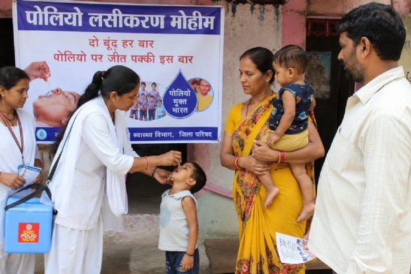 Vaccination drive for a polio-free Raigad