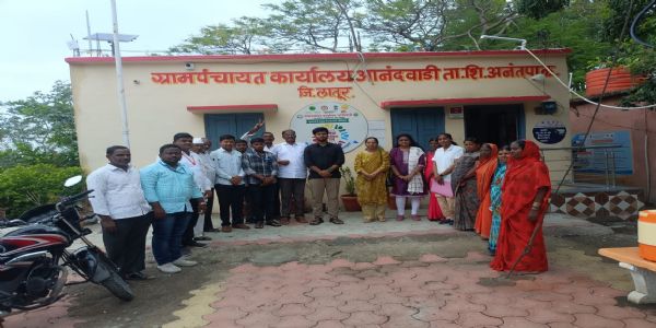 आनंदवाडी येथे ‘माझं गाव आरोग्यसंपन्न गाव’ अभियानांतर्गत आरोग्य तपासणी शिबिर संपन्न