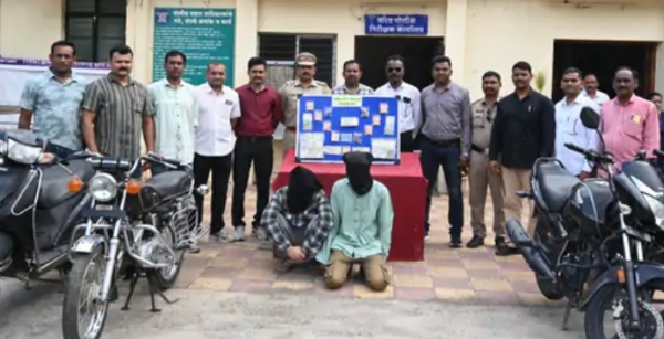 दीड वर्षांपासून उच्छाद मांडणारे दोन चोरटे फ्रेजरपुरा पोलिसांच्या जाळ्यात