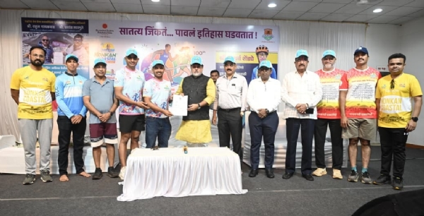 कोकण हाफ मॅरेथॉनची प्रॅक्टिस रन कोकण हाफ मॅरेथॉनची प्रॅक्टिस रन