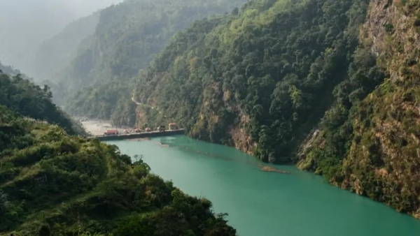 तिस्ता नदीचे संग्रहित छायाचित्र