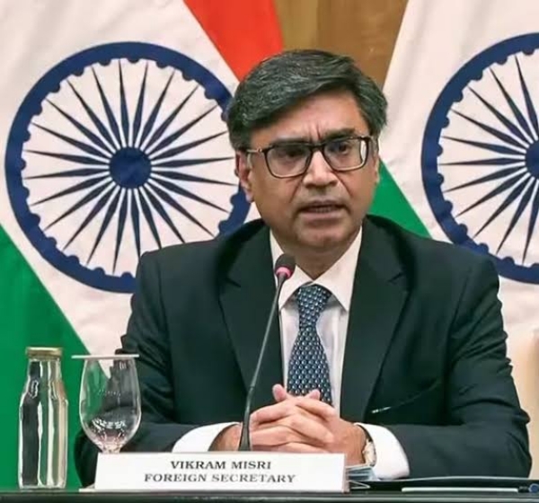 भारत-पाकिस्तान ट्रॅक-२ संवादाशी सरकारचा कोणताही संबंध नाही- परराष्ट्र सचिव विक्रम मिस्री