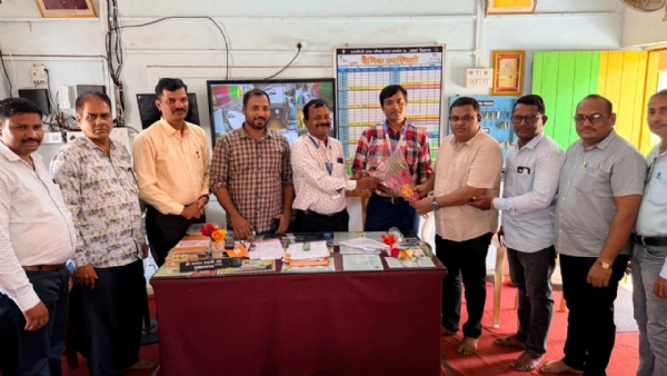 जिल्हा माहिती अधिकारी प्रशांत सातपुते यांचा सत्कार