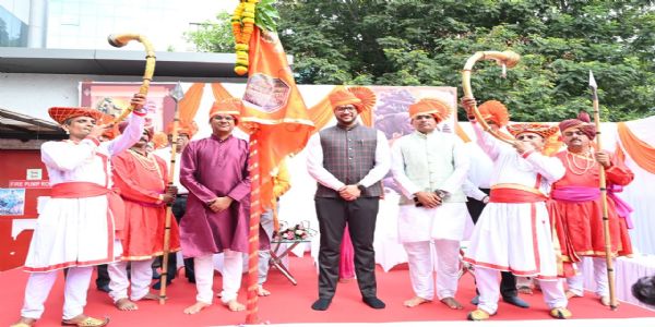 शिवराज्याभिषेक सोहळा जिल्हा परिषद ठाणे येथे उत्साहात साजरा
